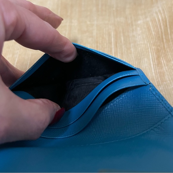 PRADA AUTHENTICATED VINTAGE NYLON & LEATHER BIFOLD WALLET. UGC. - Picture 11 of 15